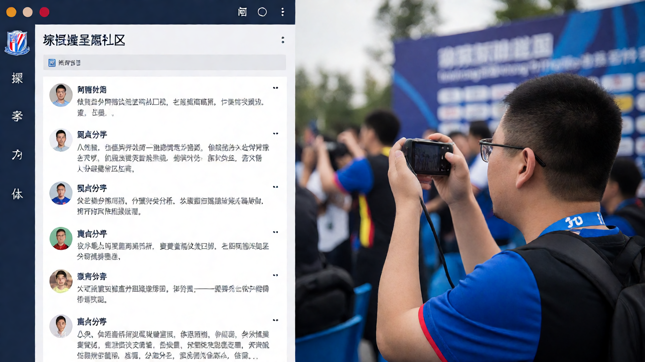 xk星空球迷社区界面，展示用户讨论赛事话题和分享观点的社区页面